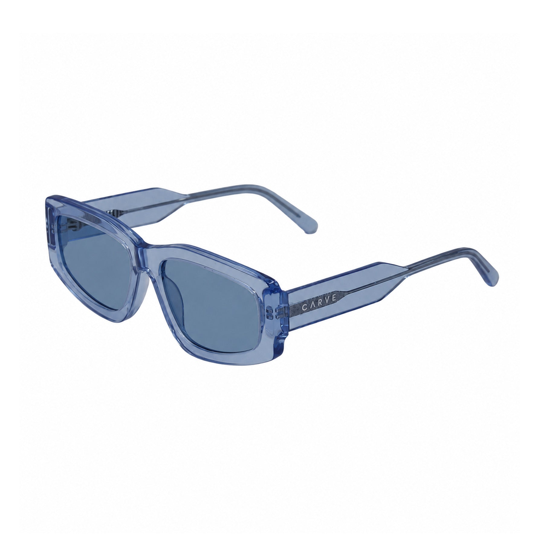 Tempted - Translucent Blue Frame Blue Lens
