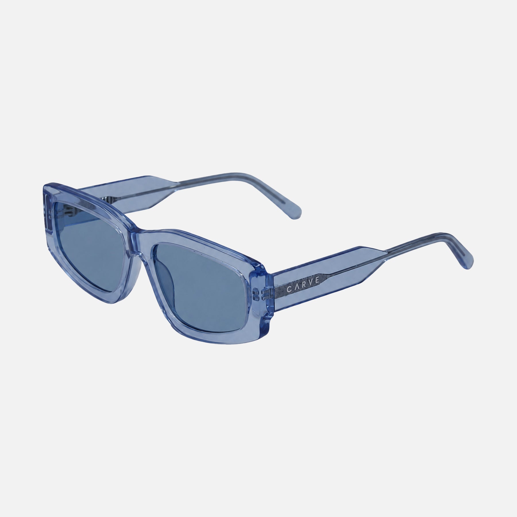 Tempted - Translucent Blue Frame Blue Lens