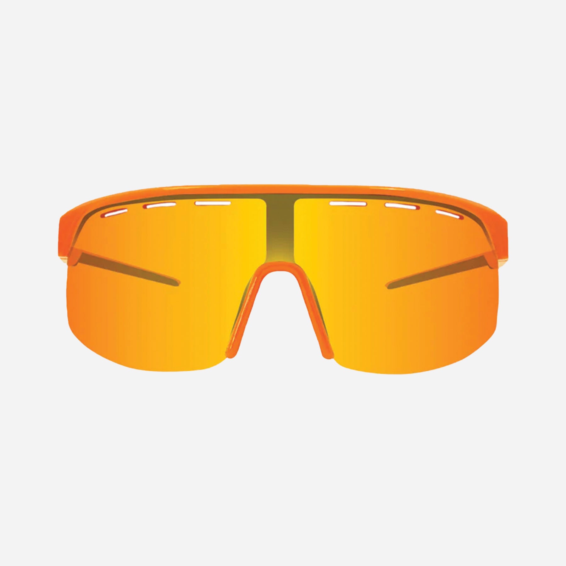 Velocity - Gloss Orange frame, Grey Lens with Orange Iridium plus Venting