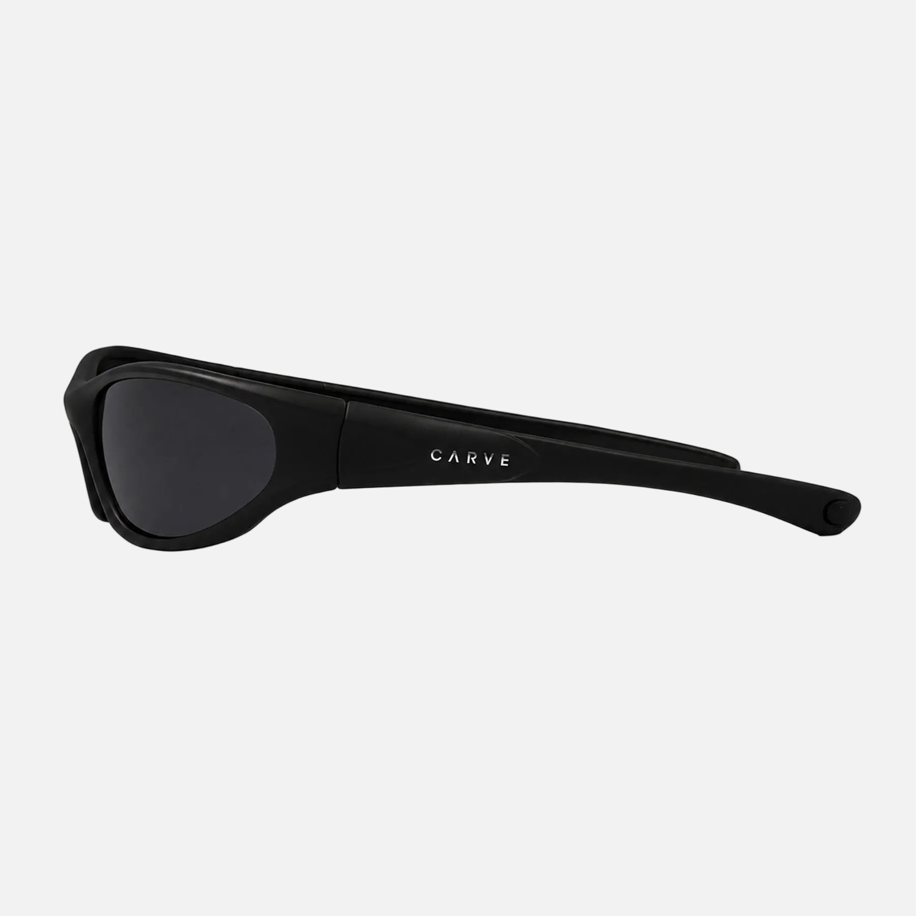 VERT - MATTE BLACK FRAME, GREY POLARIZED LENS