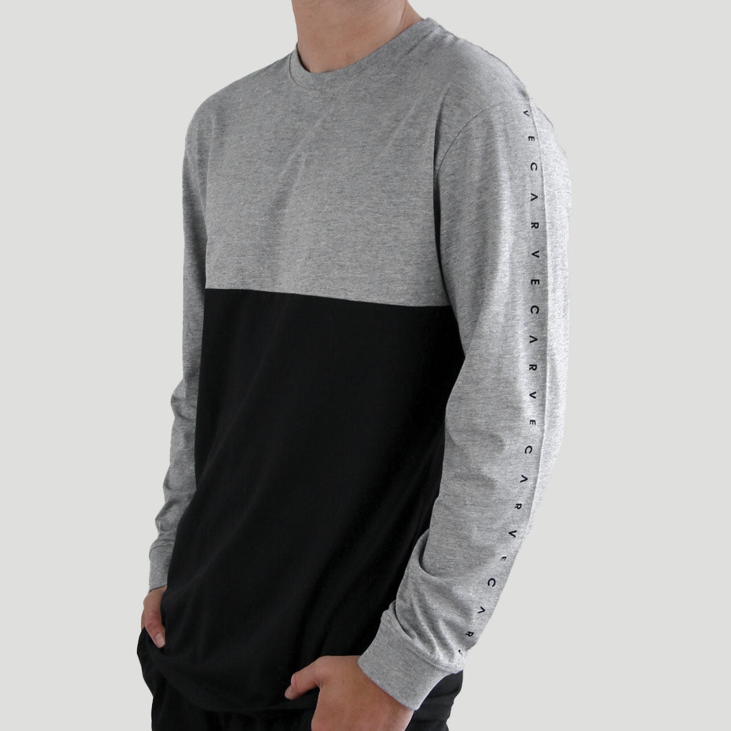 Alert Logo - Hulk's Long Sleeve - Light Grey/Black