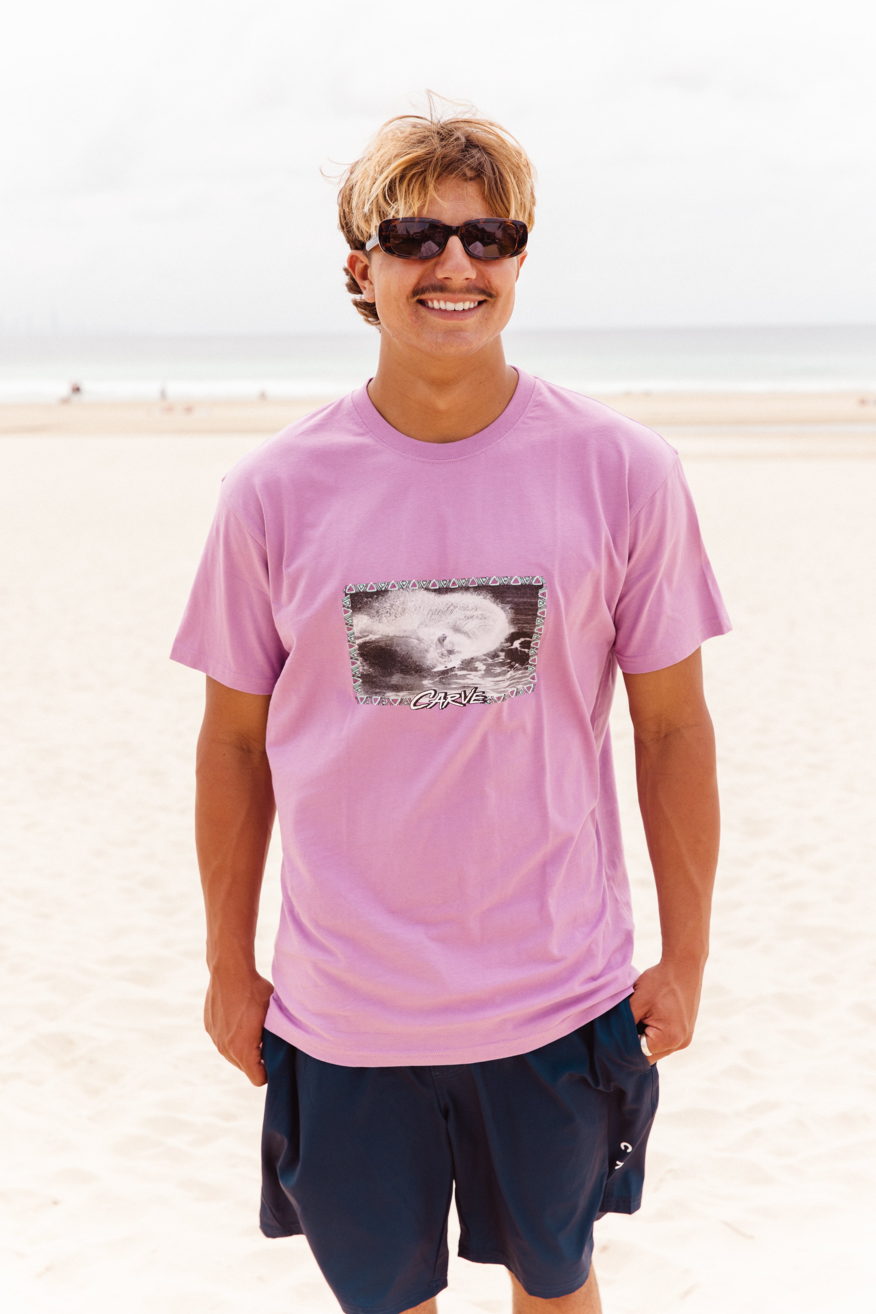 Mundaka - Boys Short Sleeve Tee - Lavender