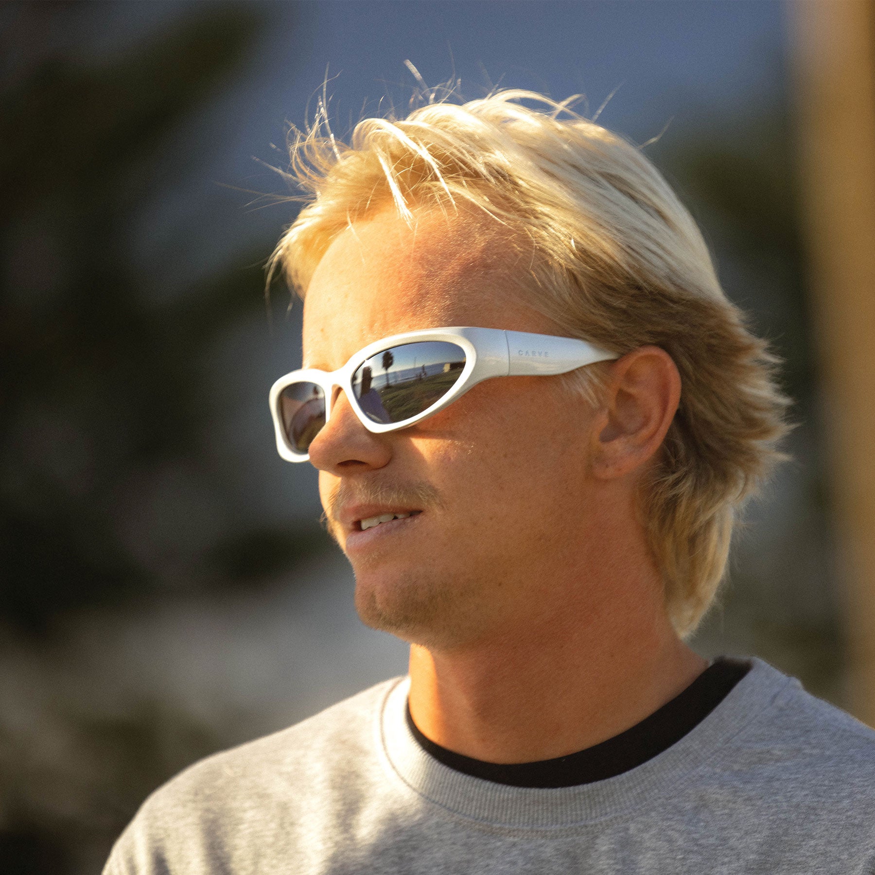 Kubix - Gloss White Frame with Grey Lens