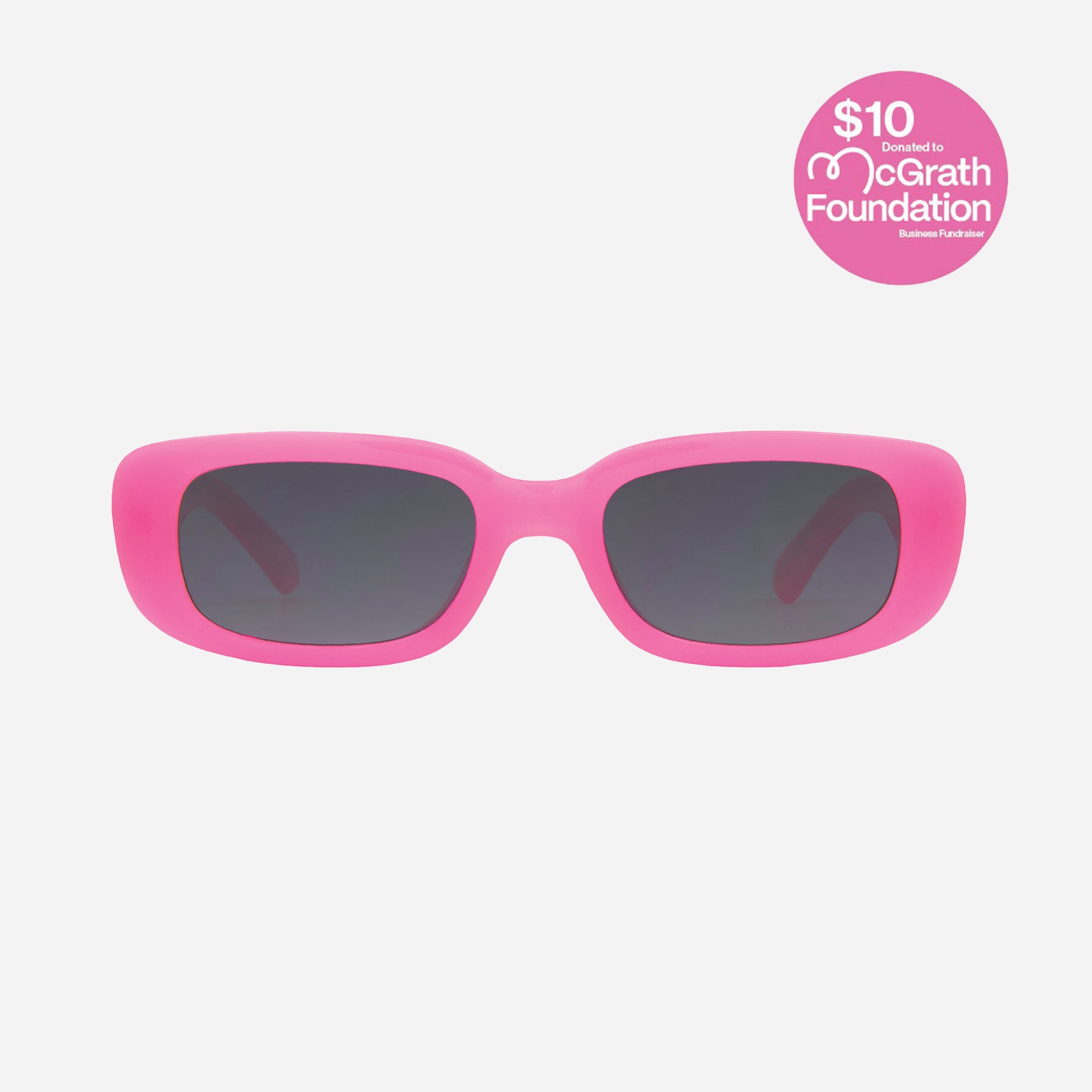 Lizbeth - Gloss Flamingo Pink Grey Gradient