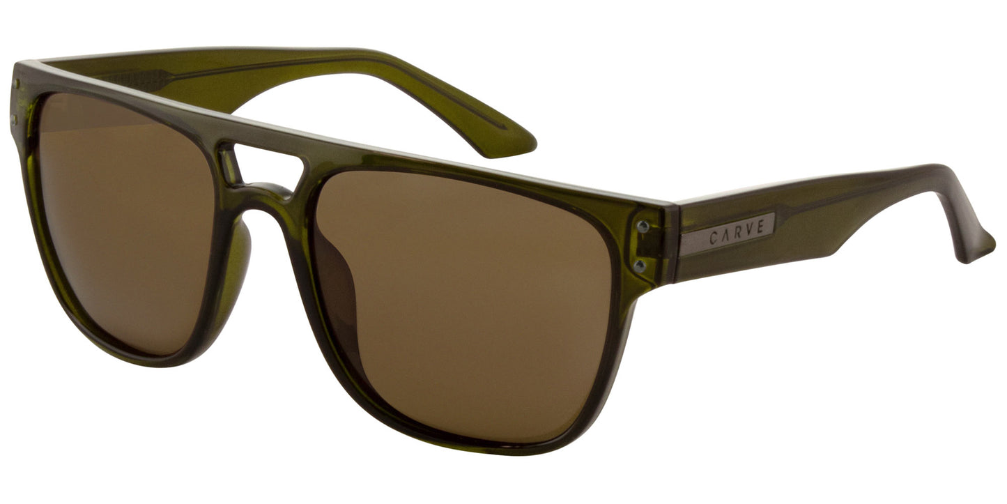 The Hub - Crystal Forest Brown Polarized Lens
