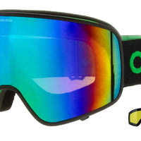 Summit - Matt Green Frame, Grey Lens with Green Iridium & Yellow Lens with Clear Flash Coating