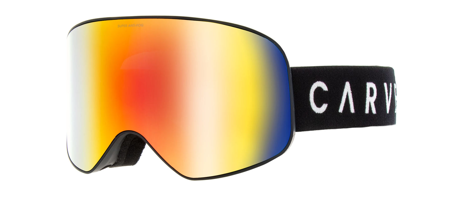 Frother S - Matt Black Frame, Orange Lens with Red Iridium