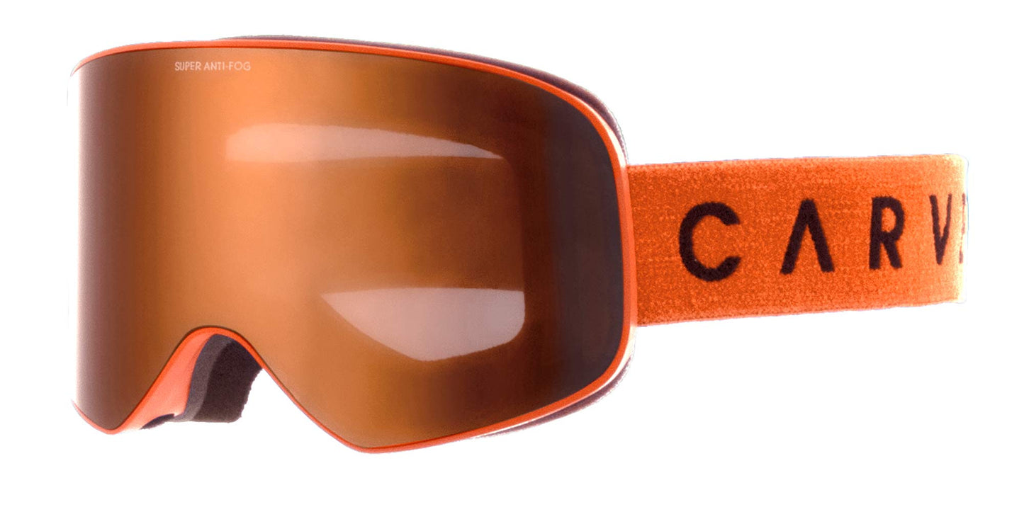 Frother - Matt Orange, Orange Lens with Orange Strap