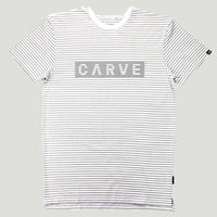 Stripes Gallor - T Shirt - White / Grey