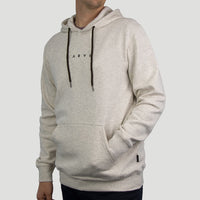 Hubba Hubba Mens Larger Size Hoodie - Oatmeal Marle