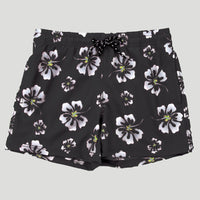 Roselle - Women's Elastic Waist Boardshorts - Black