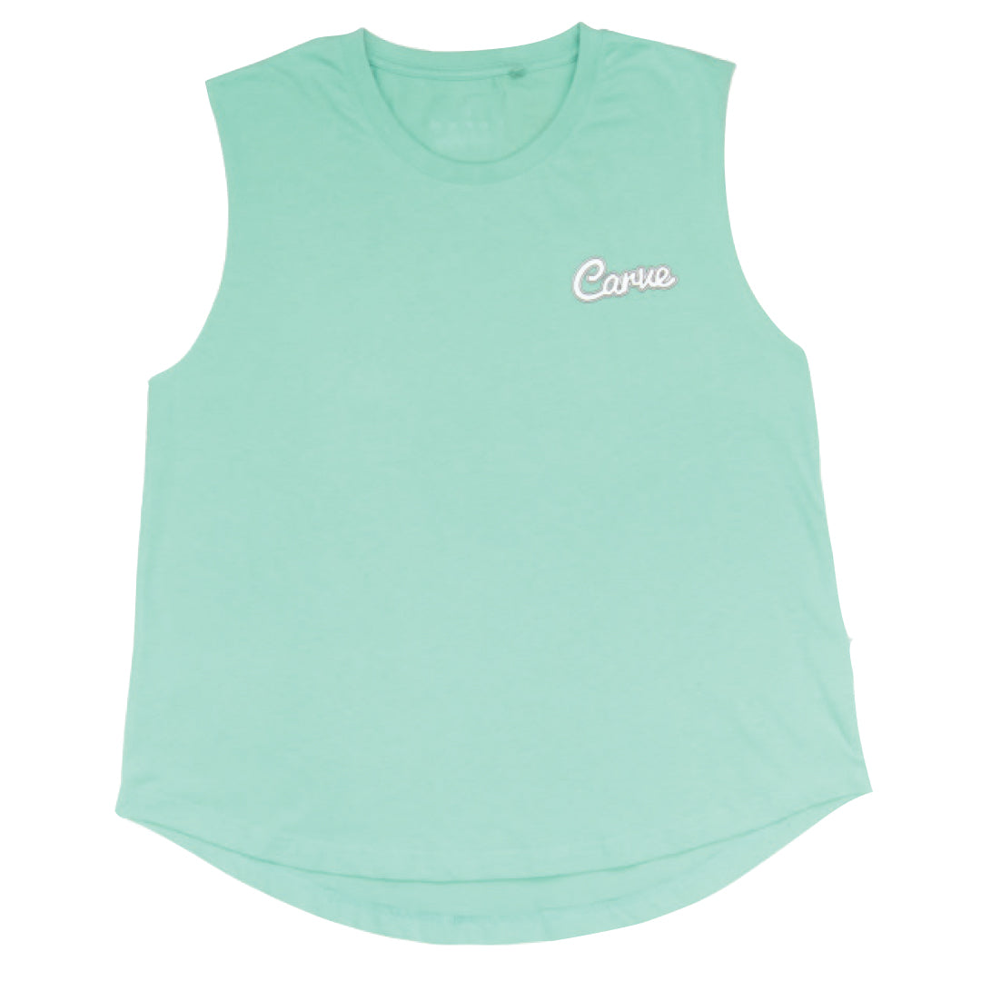 Island Breeze - Women's Muscle Top - Aqua