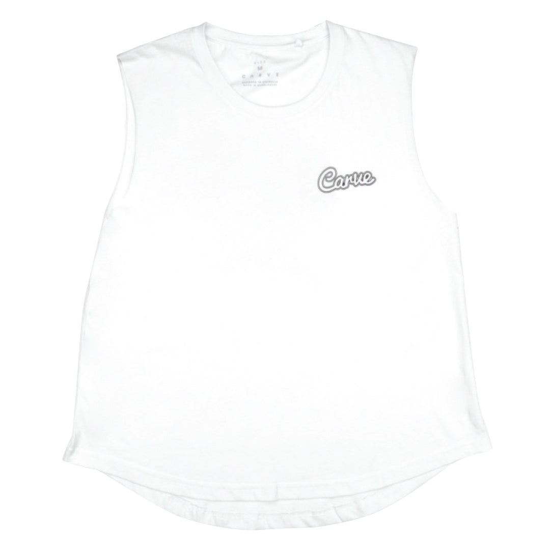 Island Breeze - Women's Muscle Top - White