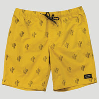 Dry Land - Boy's Volley Shorts - Tumeric