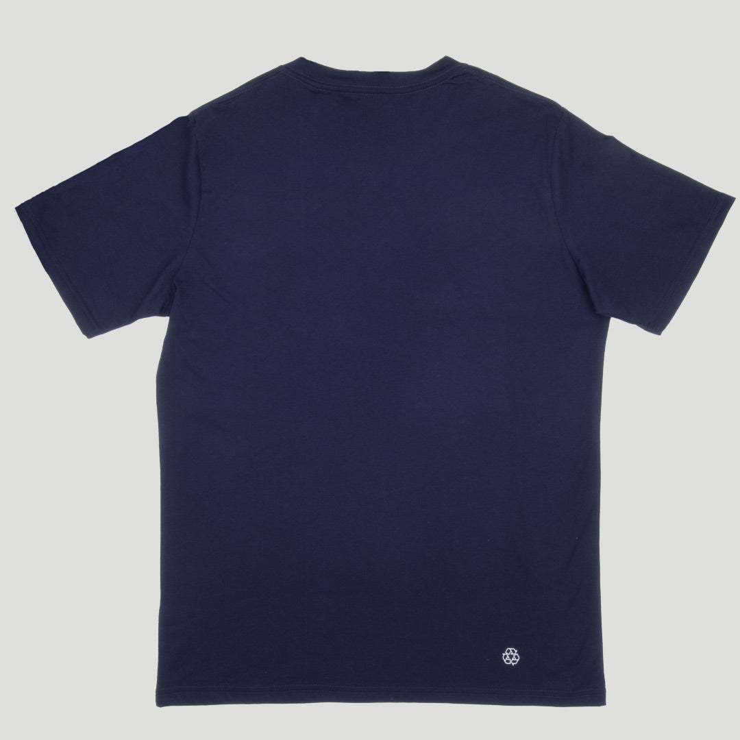 Carve ID Recycled T Shirt - Navy