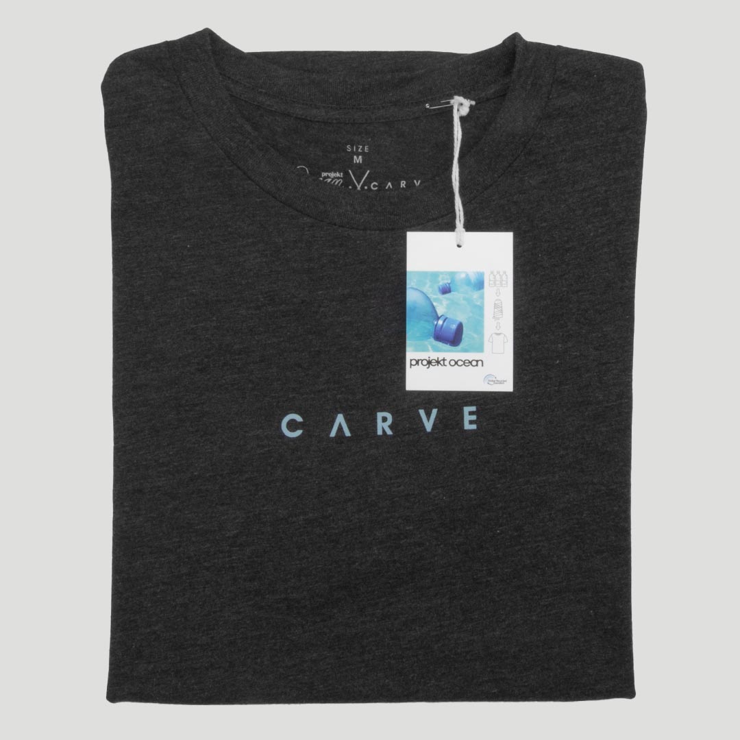 Carve ID Recycled T Shirt - Grey