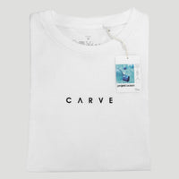 Carve ID Recycled T Shirt - White