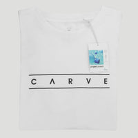 Carve Rails Recycled T Shirt - White