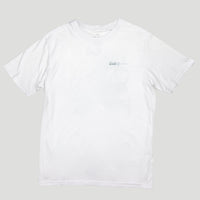 CARVE PALMS mens recylced tee WHITE