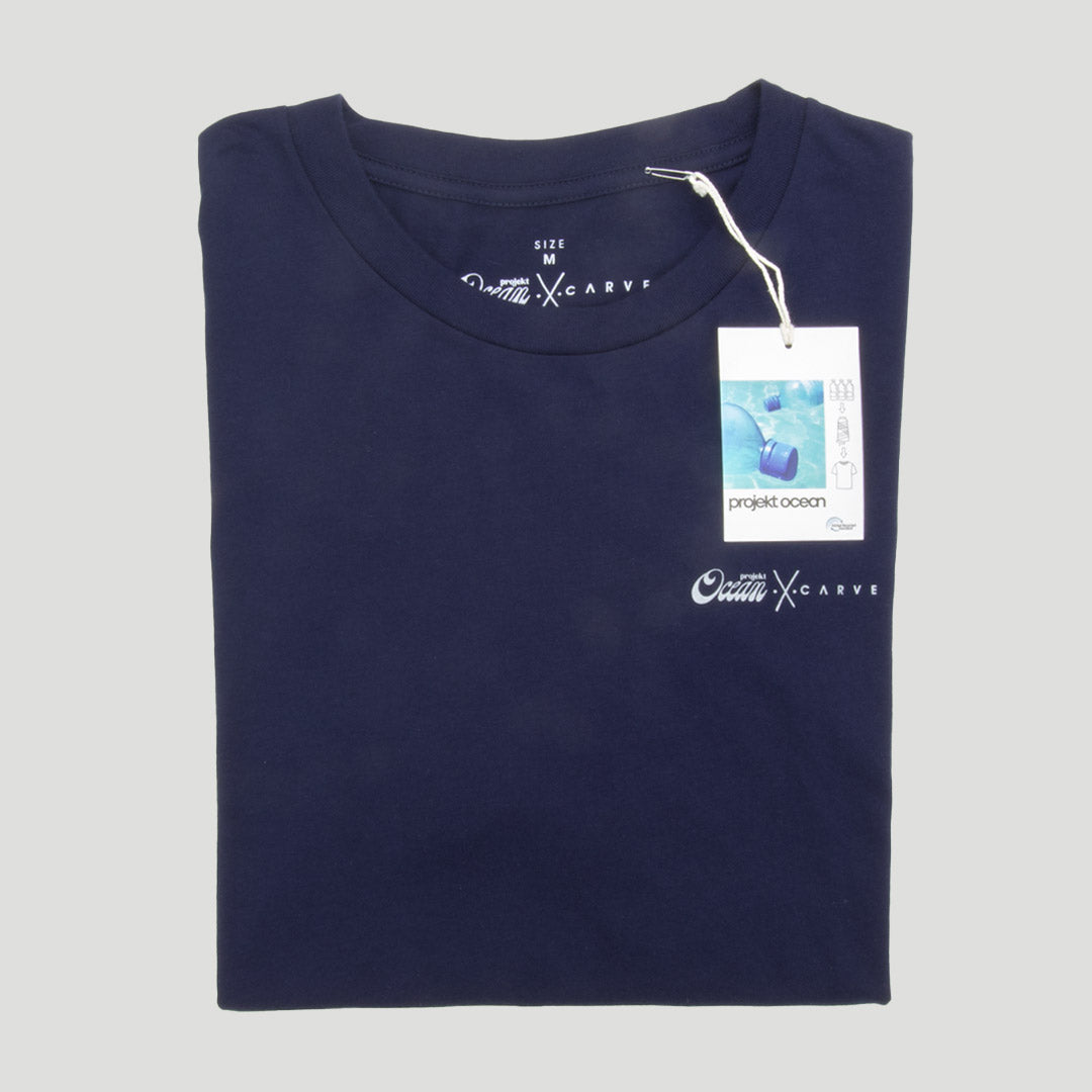 Palms - mens recylced tee NAVY