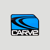 C A R V E Sticker Small 16.5cms x 12.5cms