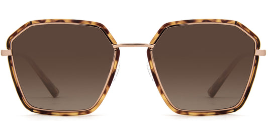 Bardot - Gloss Tort Brown Gradient POL lens