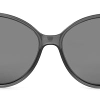 Brigitte - Polarized Pearl Grey Frame Sunglasses