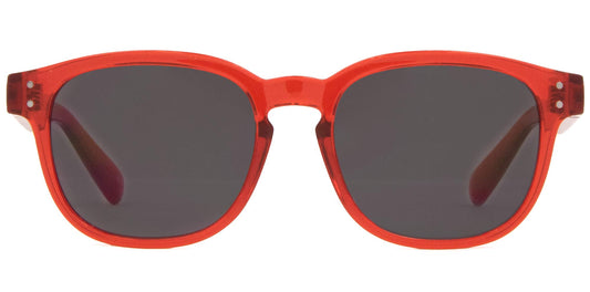 Havana Jr - Gloss Crystal Red Frame Sunglasses