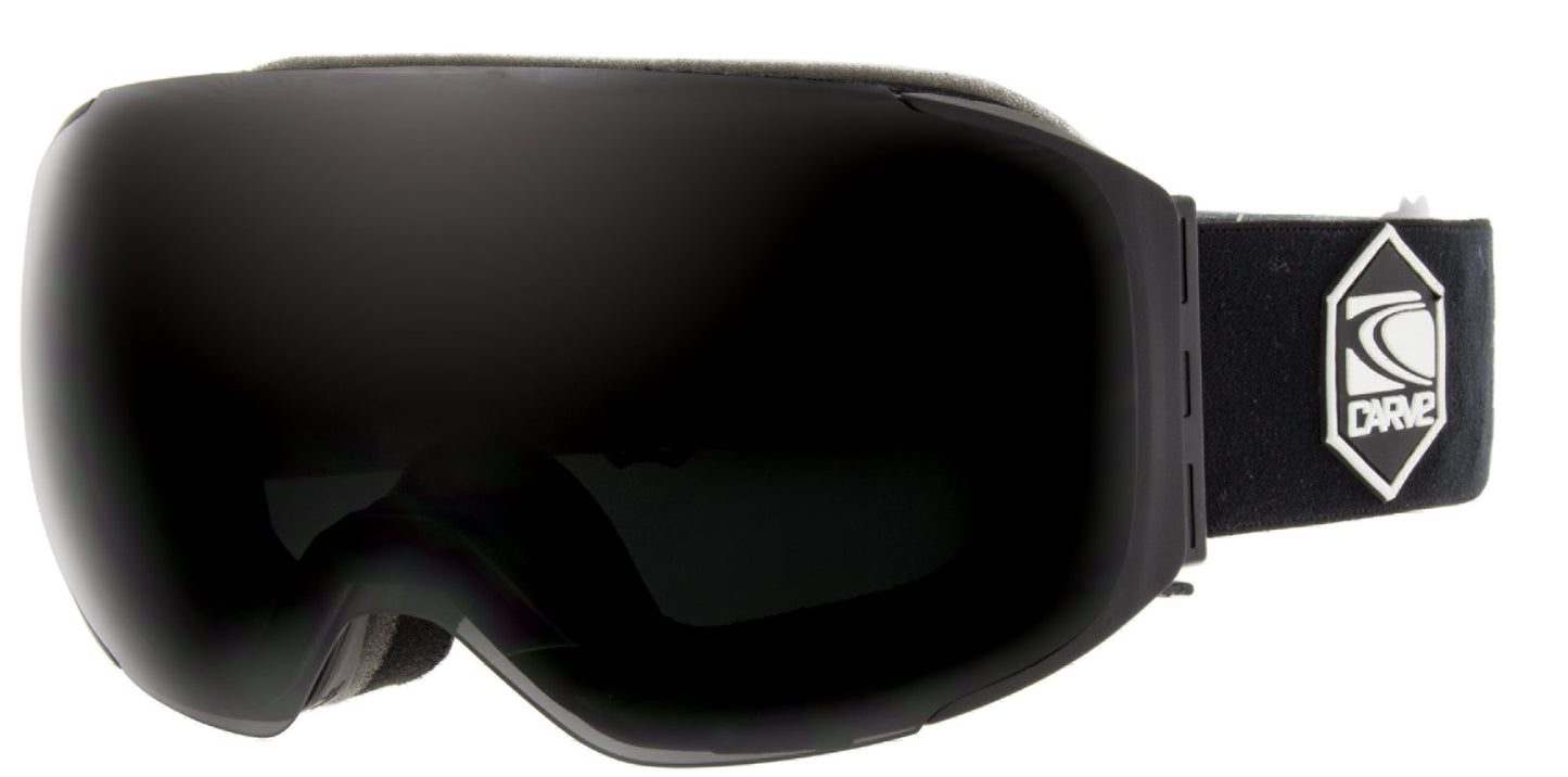 The Boss - Interchangeable Lens Black Goggles