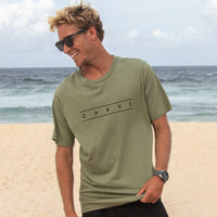 Carve Rails Recycled T Shirt - Green