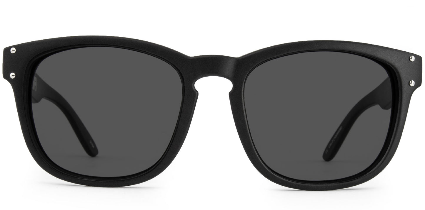 Bohemia - Matt Black Frame Sunglasses