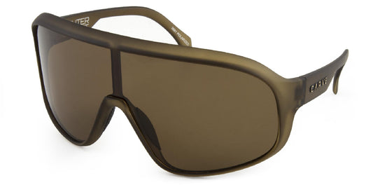 Fighter Pilot - Polarized Olive Translucent Frame Sunglasses