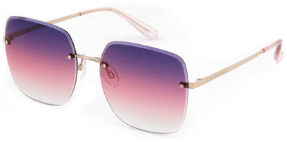Diva - Rose Gold Frame Sunglasses