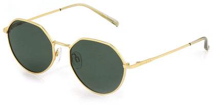 Harper - Polarized Matt Gold Frame Sunglasses