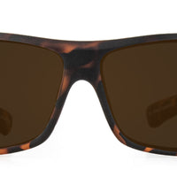 Wolfpak - Injected Polarized Matt Tort Frame Floating Sunglasses