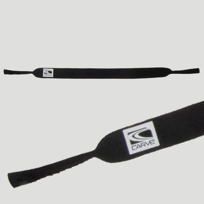 Neoprene Flat Strap - Black