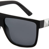 Rocker - Polarized Gloss Black Frame Sunglasses