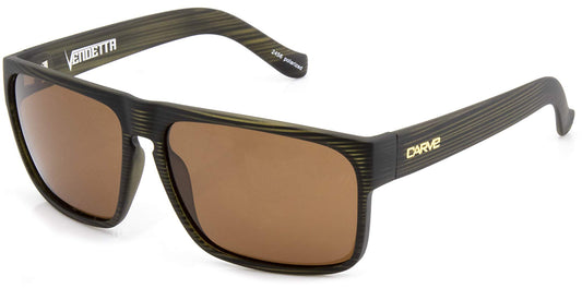 Vendetta - Polarized Olive Translucent Frame Sunglasses