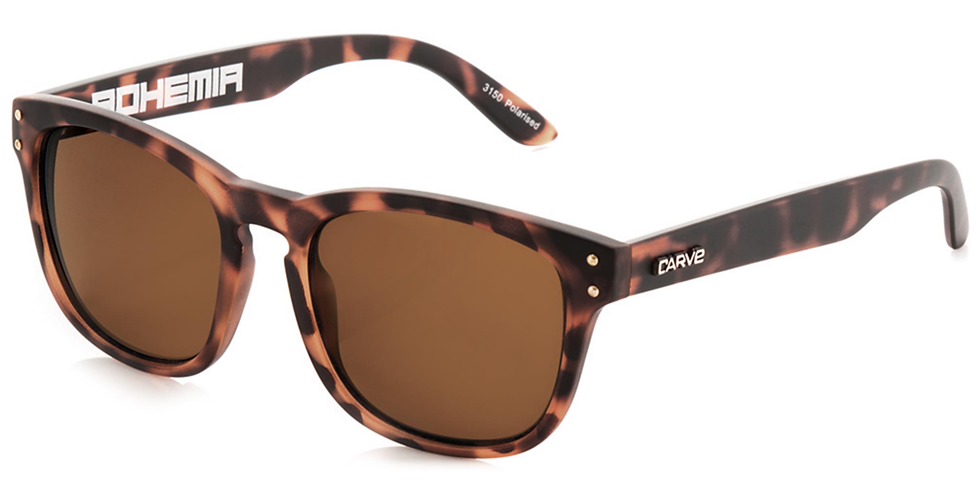 Matrix Polarized Matt Tort Frame Sunglasses