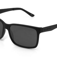The Island - Matt Black Frame Sunglasses