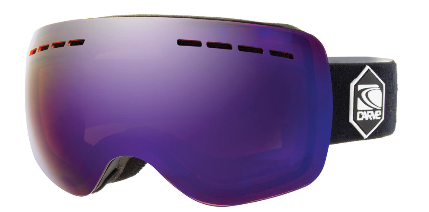 Titanium - Low Light Lens Purple Iridium Goggles