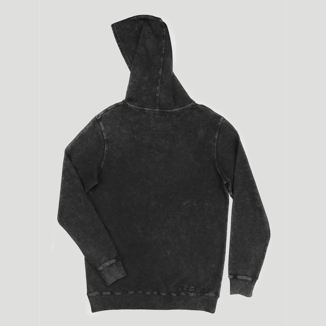 The Trace Men's Larger Size Hoodie French Terry - Charcoal