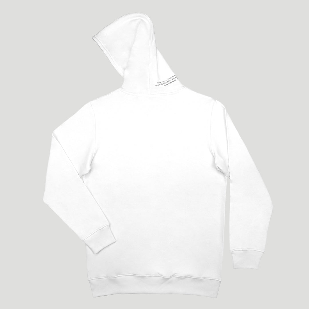 Ice Pick Men's Hoodie French Terry - White