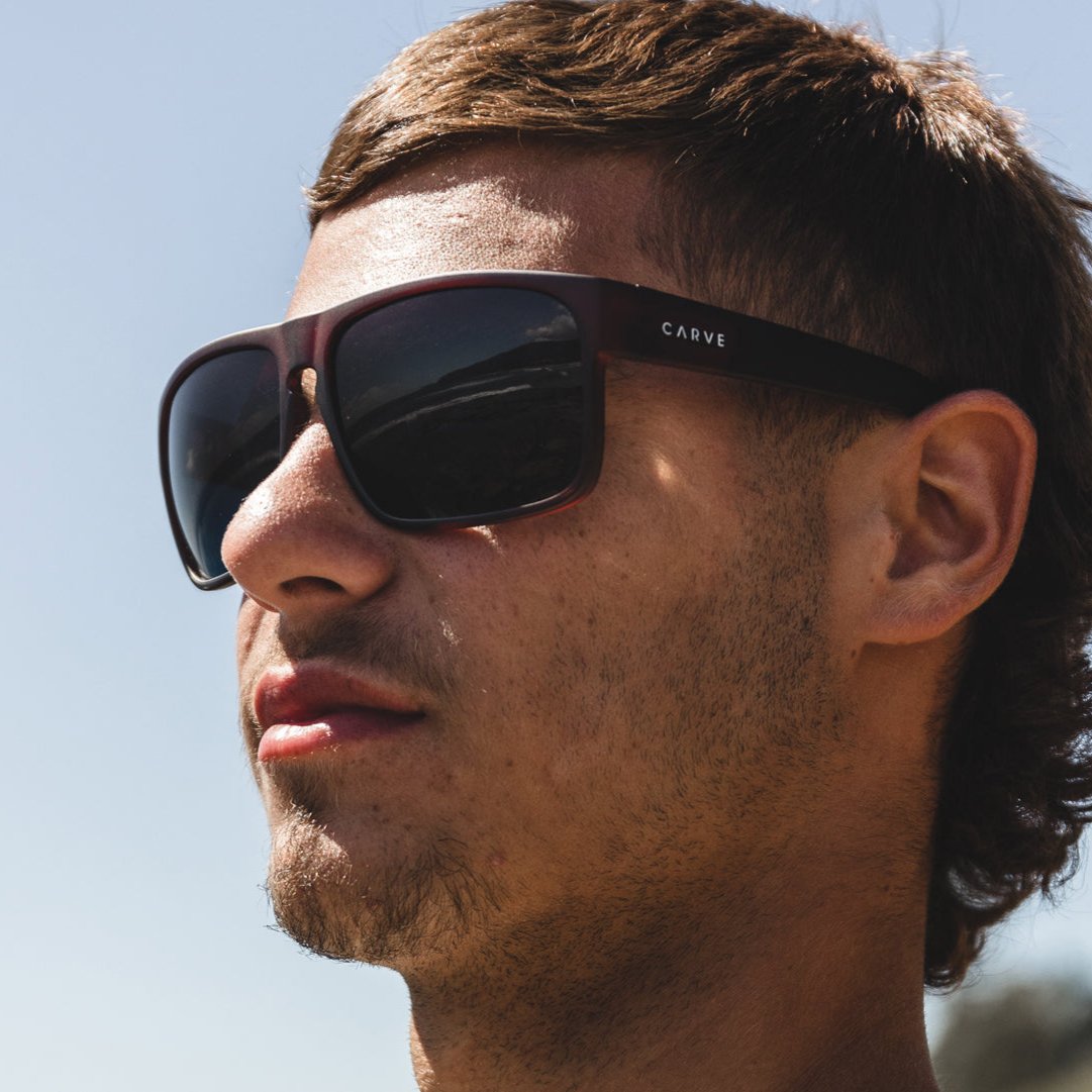 Vendetta - Matte Translucent Brick Recycled Frame Brown Polarized Lens